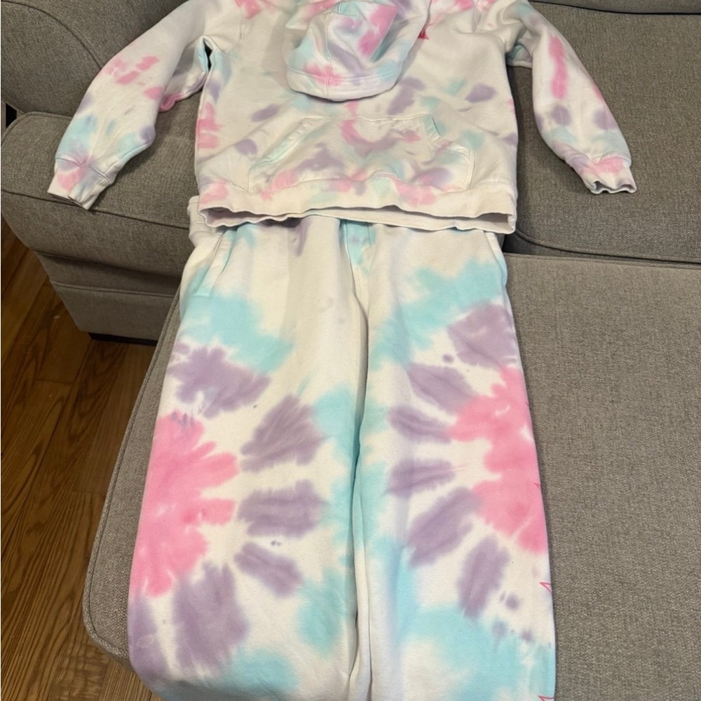 Jeffree Star Cosmetics Sno-cone Tie-Dye Hoodie and Sweatpants Set